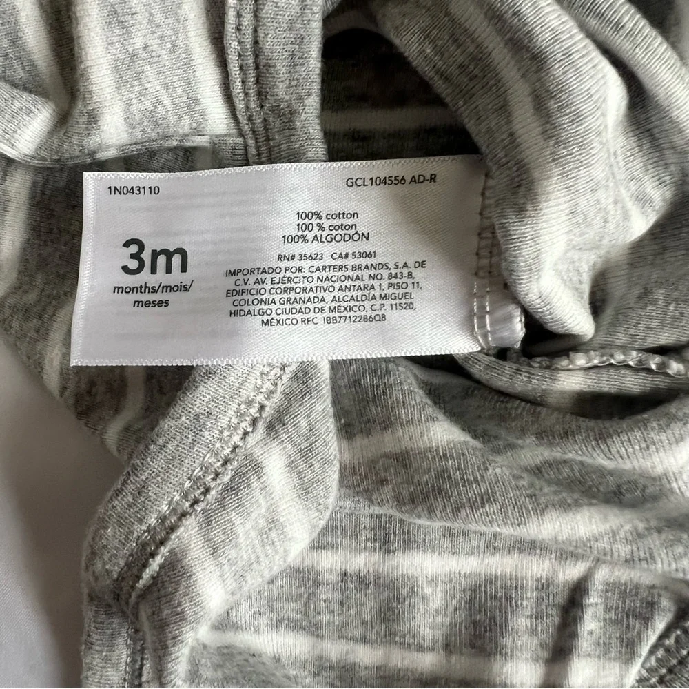 Carters green onesie